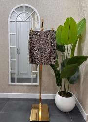 pul payet mini etek bronz 2